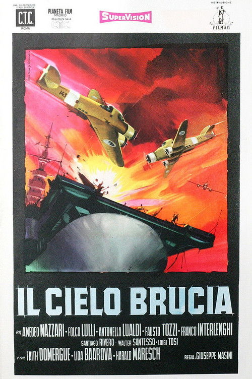 Il cielo brucia (1958) poster