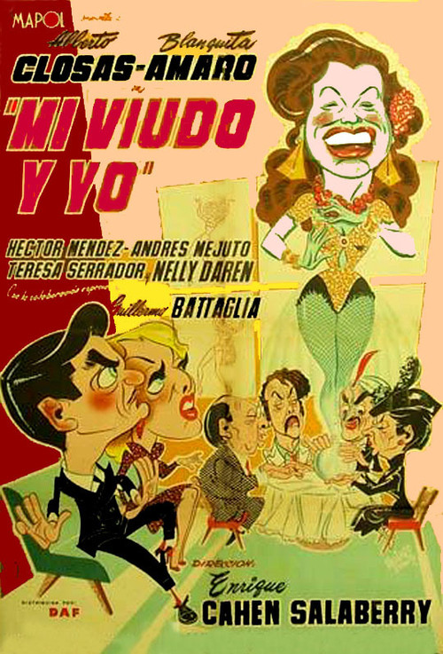 Mi viudo y yo (1954) poster
