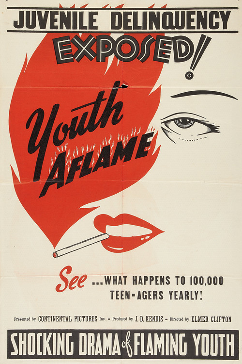 Youth Aflame (1944) poster
