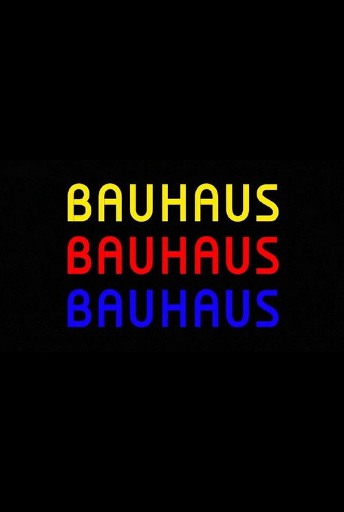 Bauhaus 100 (2019) poster