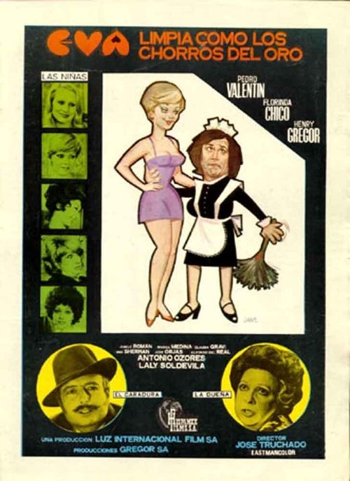 Eva, limpia como los chorros del oro (1977) poster