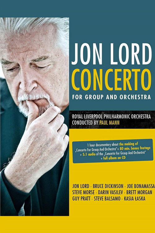 Jon Lord: Concerto for Group & Orchestra (2013) poster