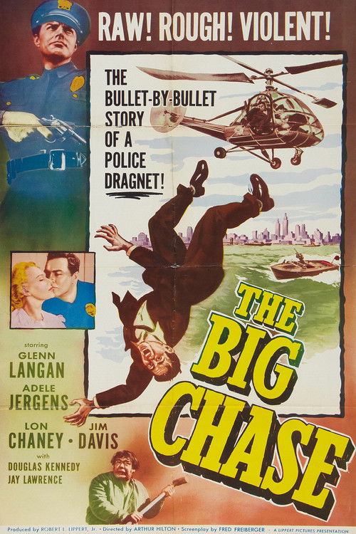 The Big Chase (1954) poster