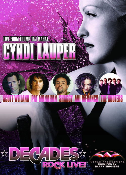 Cyndi Lauper & Friends (Decades Rock Live) (2007) poster