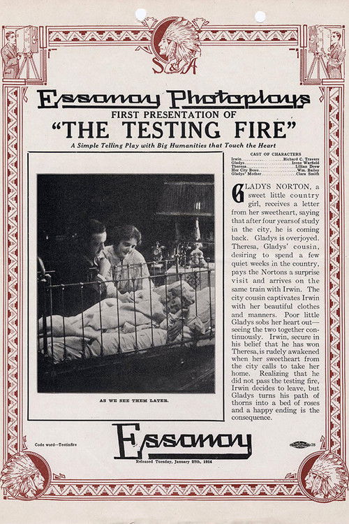 The Testing Fire (1914) poster