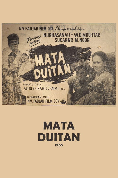 Mata Duitan (1955) poster