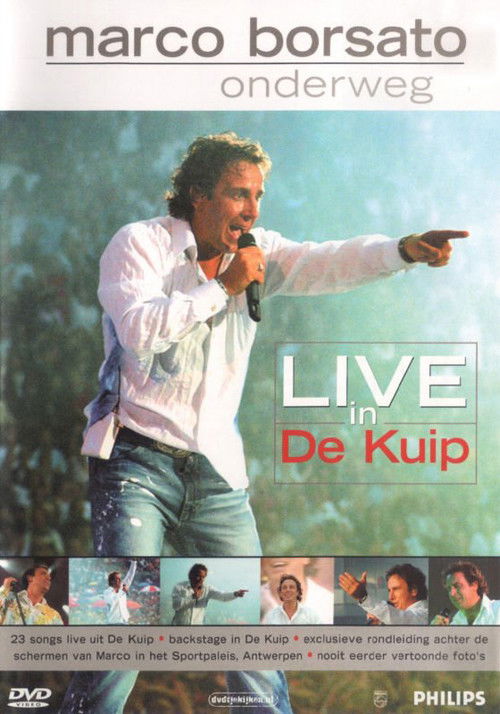 Marco Borsato - Onderweg [live in de kuip] (2002) poster