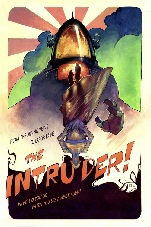 The Intruder! (2011) poster