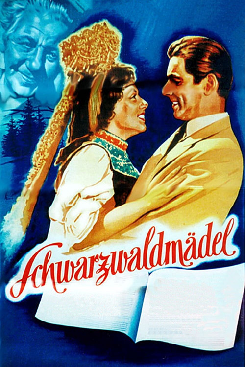 The Black Forest Girl (1950) poster
