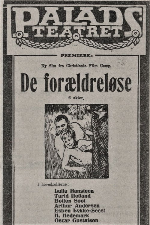 De forældreløse (1917) poster