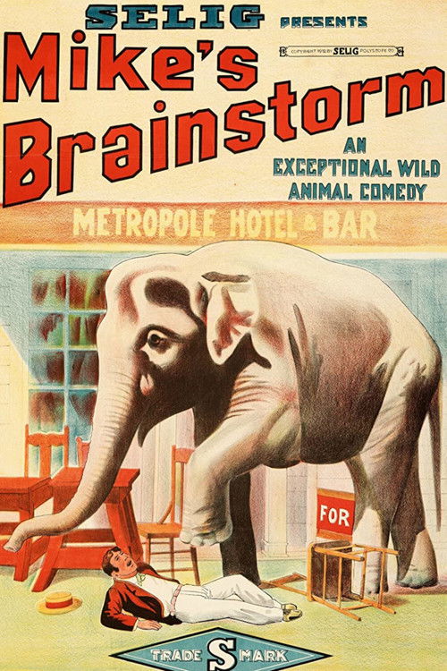 Mike's Brainstorm (1912) poster