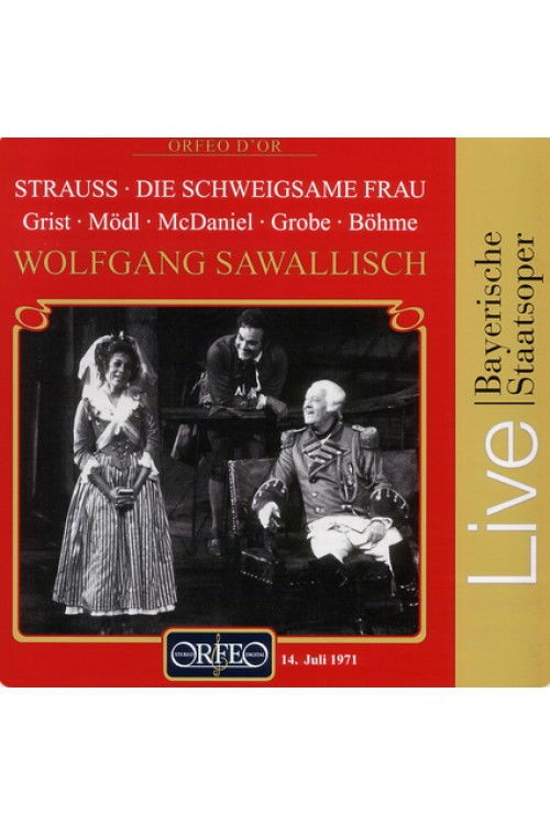 Die Schweigsame Frau - Strauss (1971) poster