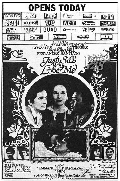 Just Say You Love Me (1982) poster