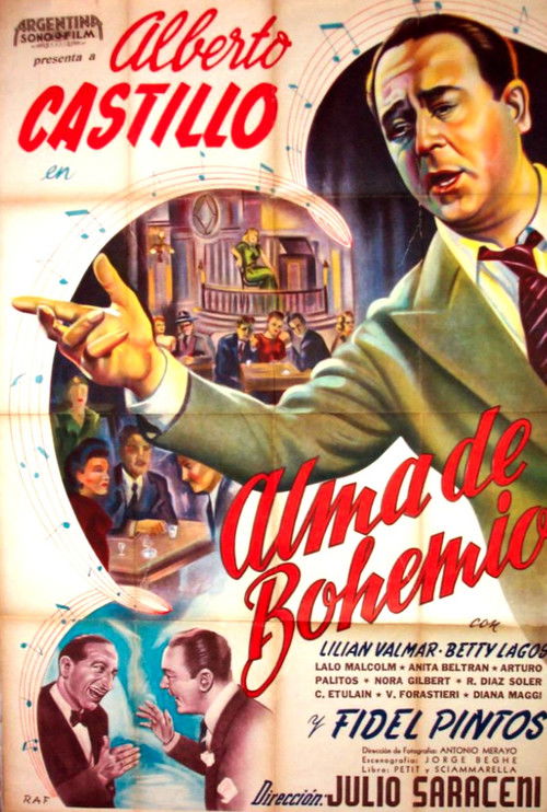 Alma de bohemio (1949) poster