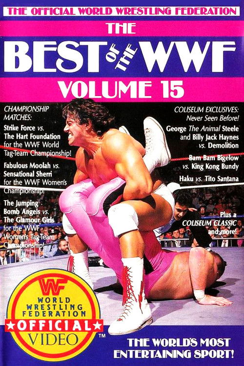 The Best of the WWF: volume 15 (1988) poster