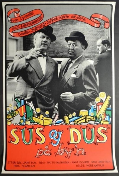 Sus og dus på by'n (1968) poster