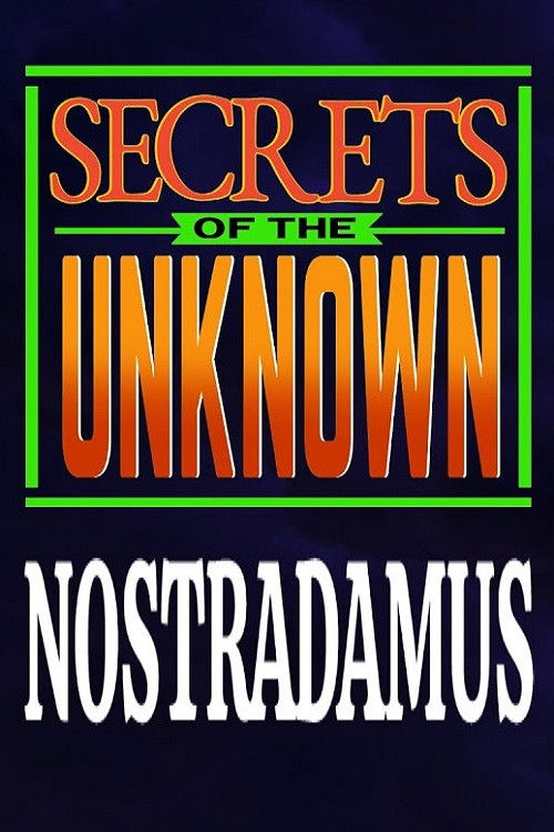 Secrets of the Unknown: Nostradamus (1987) poster