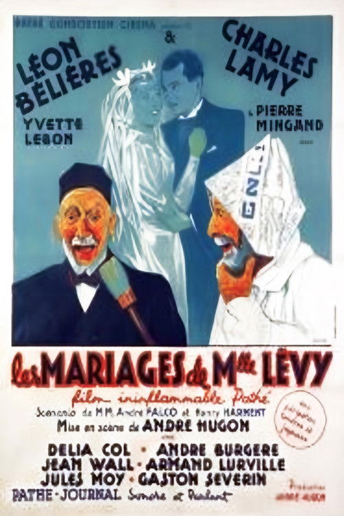 The Marriages of Mademoiselle Levy (1936) poster