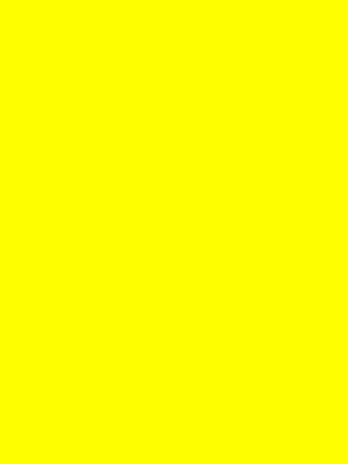 Yellow poster