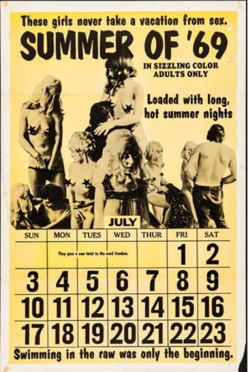 Summer of '69 (1969) poster