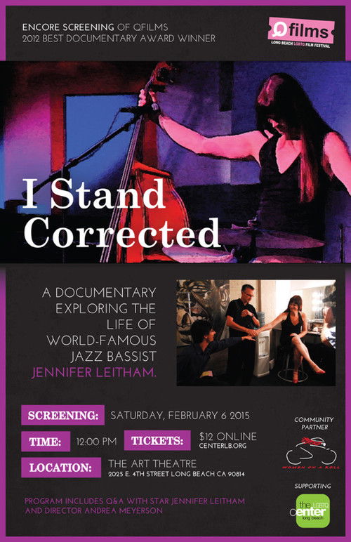 I Stand Corrected (2012) poster