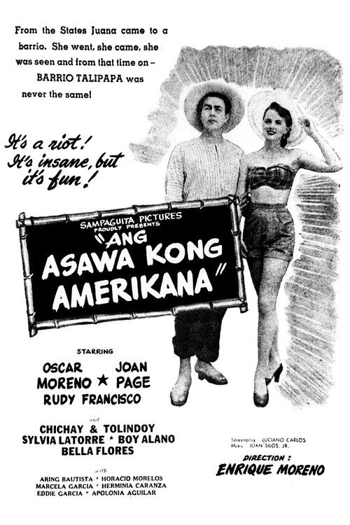 Ang Asawa Kong Americana (1953) poster
