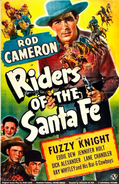 Riders of the Santa Fe (1944) poster