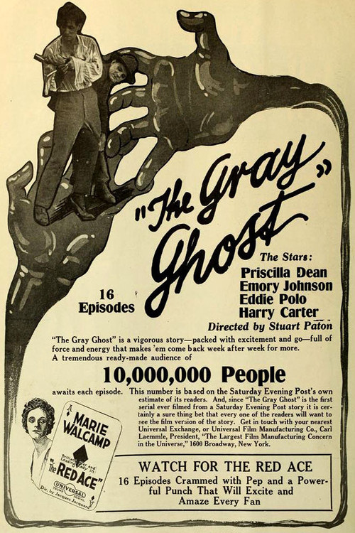 The Gray Ghost (1917) poster