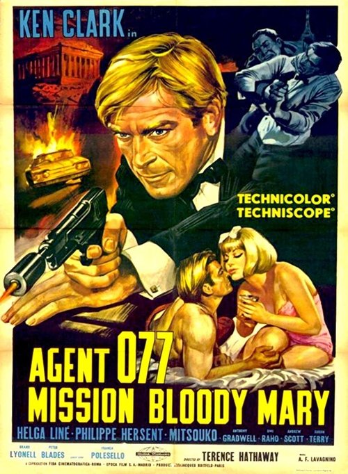 Mission Bloody Mary (1965) poster