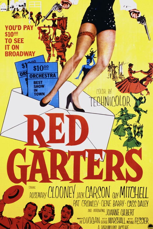 Red Garters (1954) poster