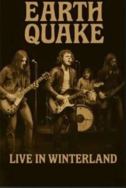 Earth Quake: Live in Winterland (1975) poster