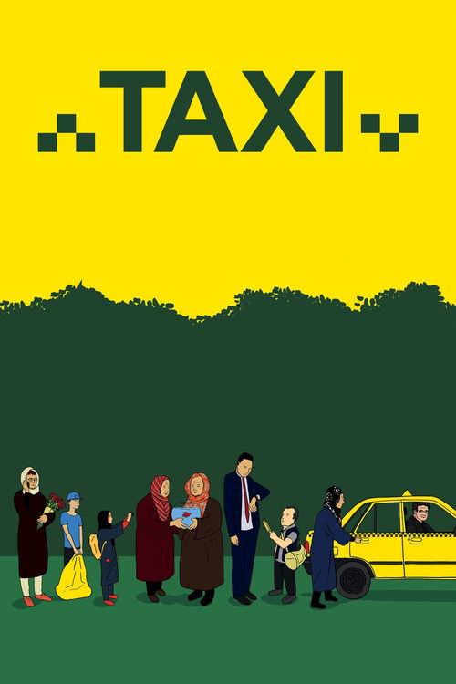 Taksi Tahran (2015) poster