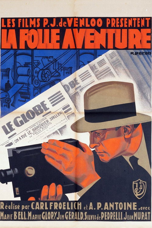The crazy adventure (1931) poster