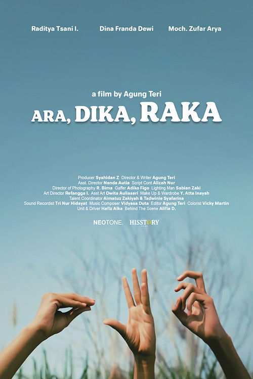 Ara, Dika, Raka (2023) poster