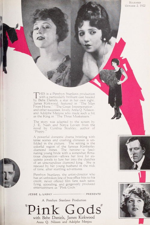 Pink Gods (1922) poster