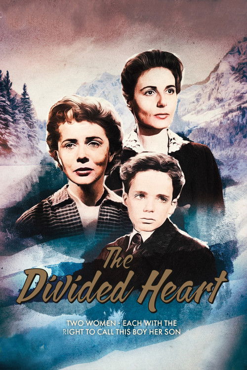 The Divided Heart (1954) poster