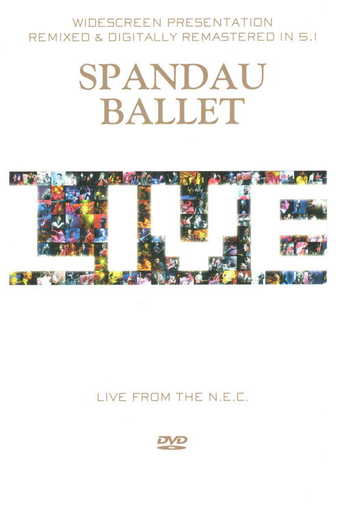 Spandau Ballet - Live from the N.E.C. (1986) poster
