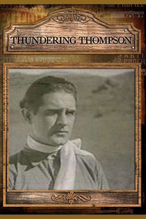 Thundering Thompson (1929) poster