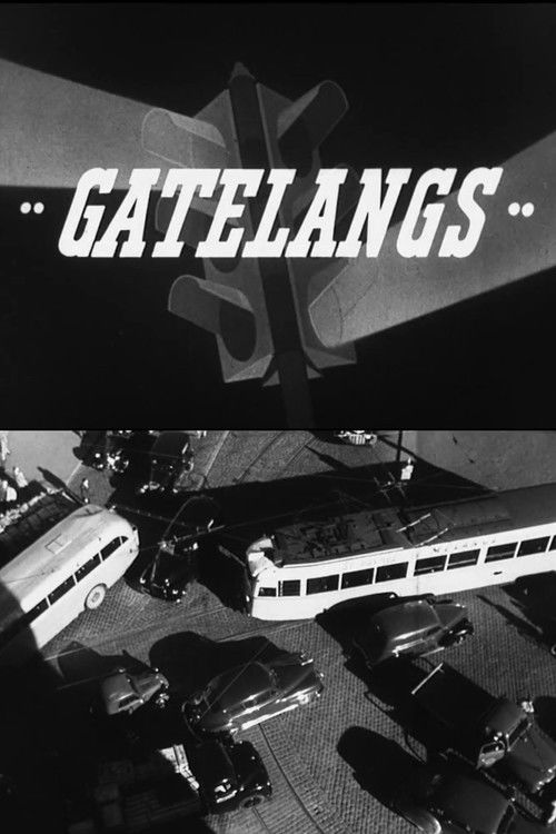 Oslofilm: Gatelangs (1951) poster