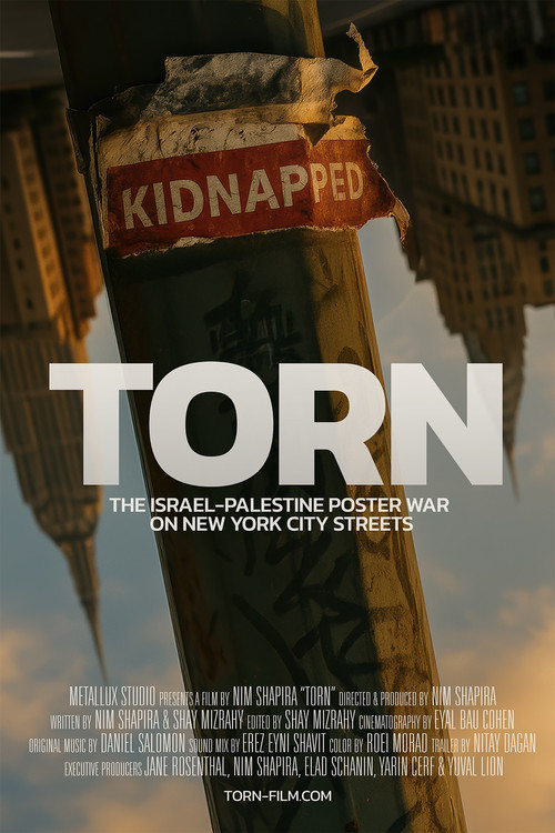 Torn: The Israel-Palestine Poster War on New York City Streets (2025) poster