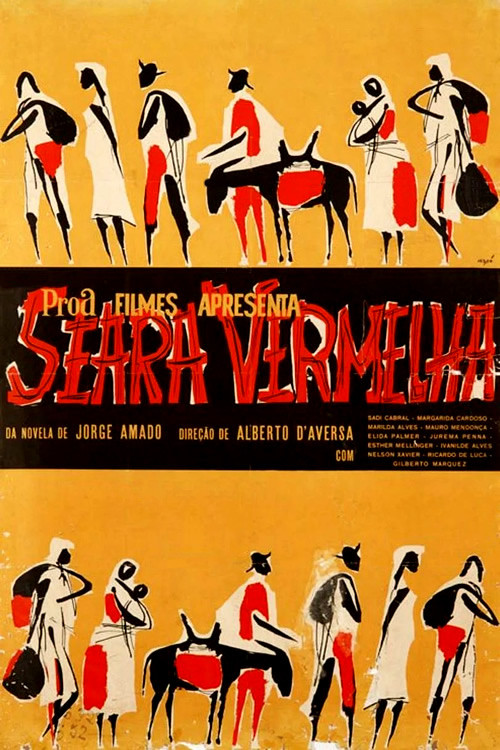 Seara Vermelha (1964) poster