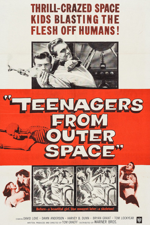 Teenagers from Outer Space (1959) poster