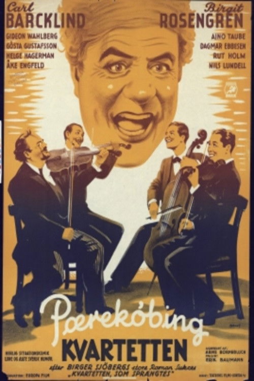 Kvartetten som sprängdes (1936) poster