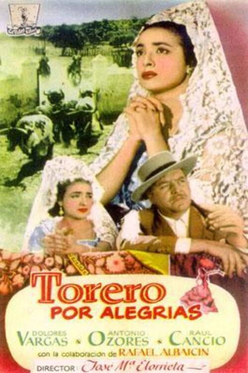 Torero por alegrías (1957) poster