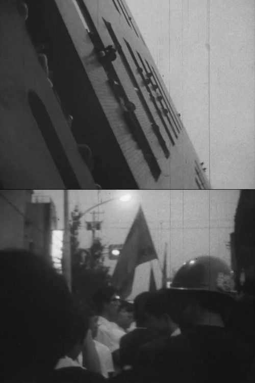 Nihon University Hakusan Street (1969) poster