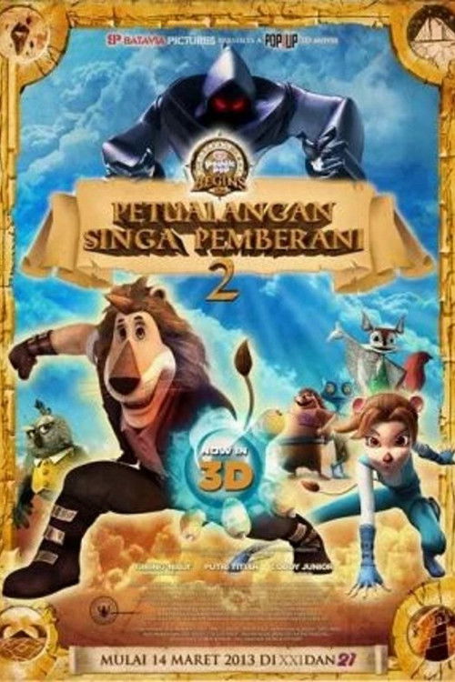 Petualangan Singa Pemberani 2 (2013) poster