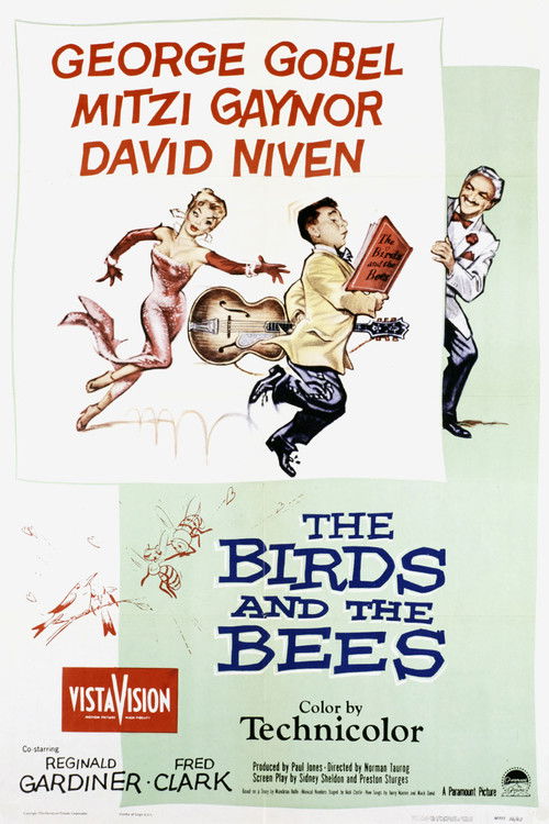 The Birds and the Bees (1956) poster