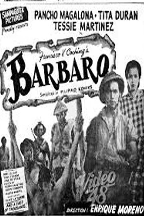 Barbaro (1952) poster