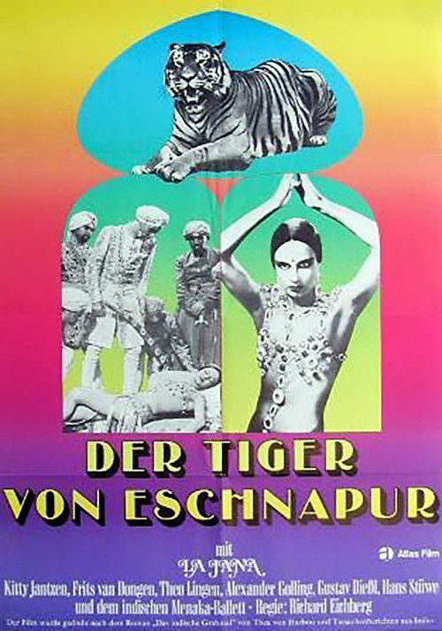 The Tiger of Eschnapur (1938) poster