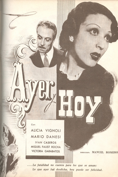 Ayer y hoy (1934) poster
